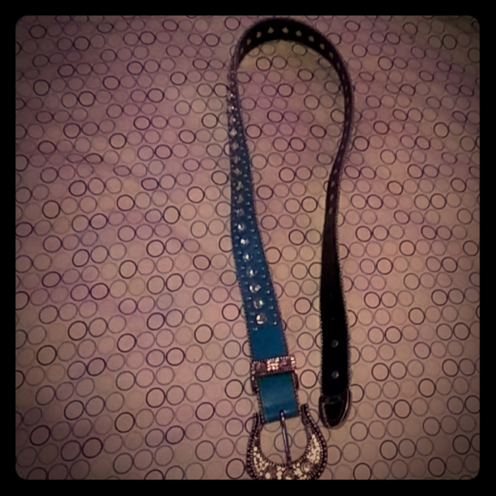 Turquoise country bloomed out belt.